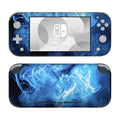 Blue Quantum Waves - Nintendo Switch Lite Skin