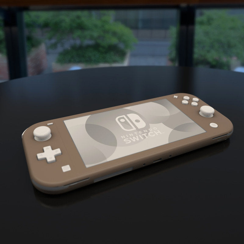 Solid State Flat Dark Earth - Nintendo Switch Lite Skin