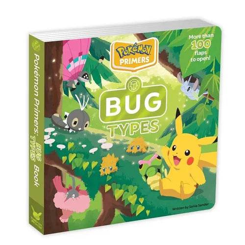 Pokémon Primers: Bug Types Book - Board Book - 