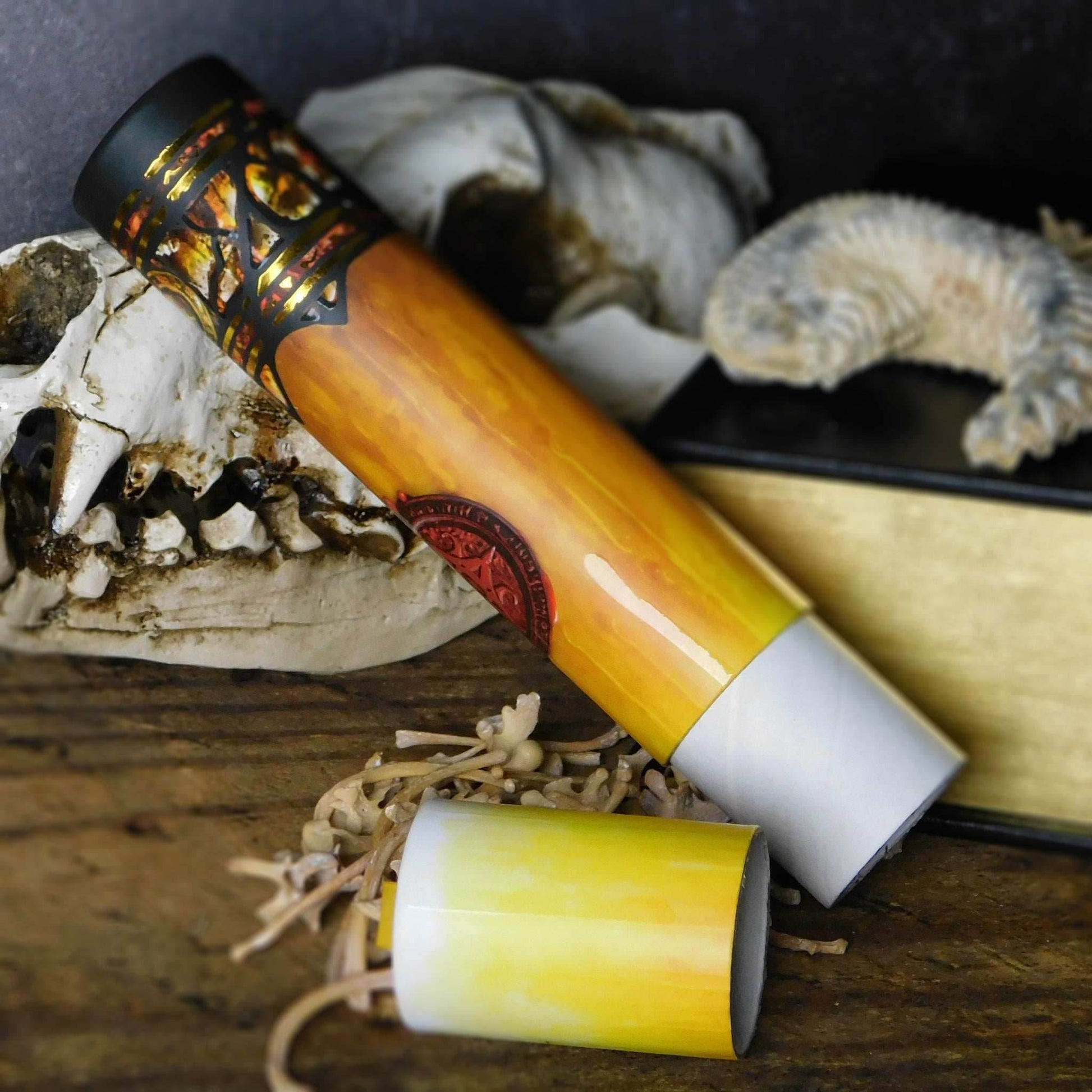 Ritual Candle Dice Tube: The Yellow Sign - 