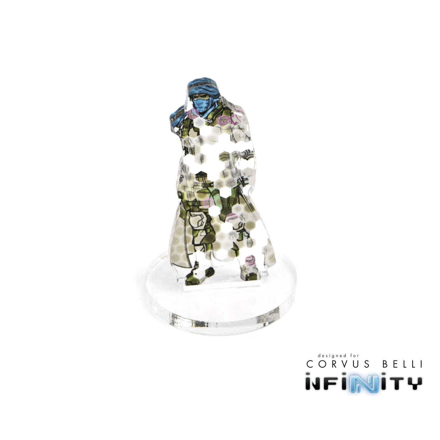 Infinity 3D Markers - Tuareg (25mm Camo -6)