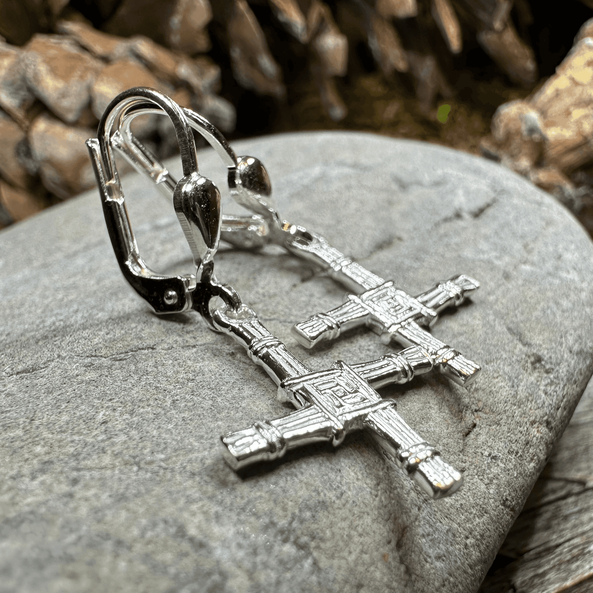 Saint Brigid's Cross Earrings - 