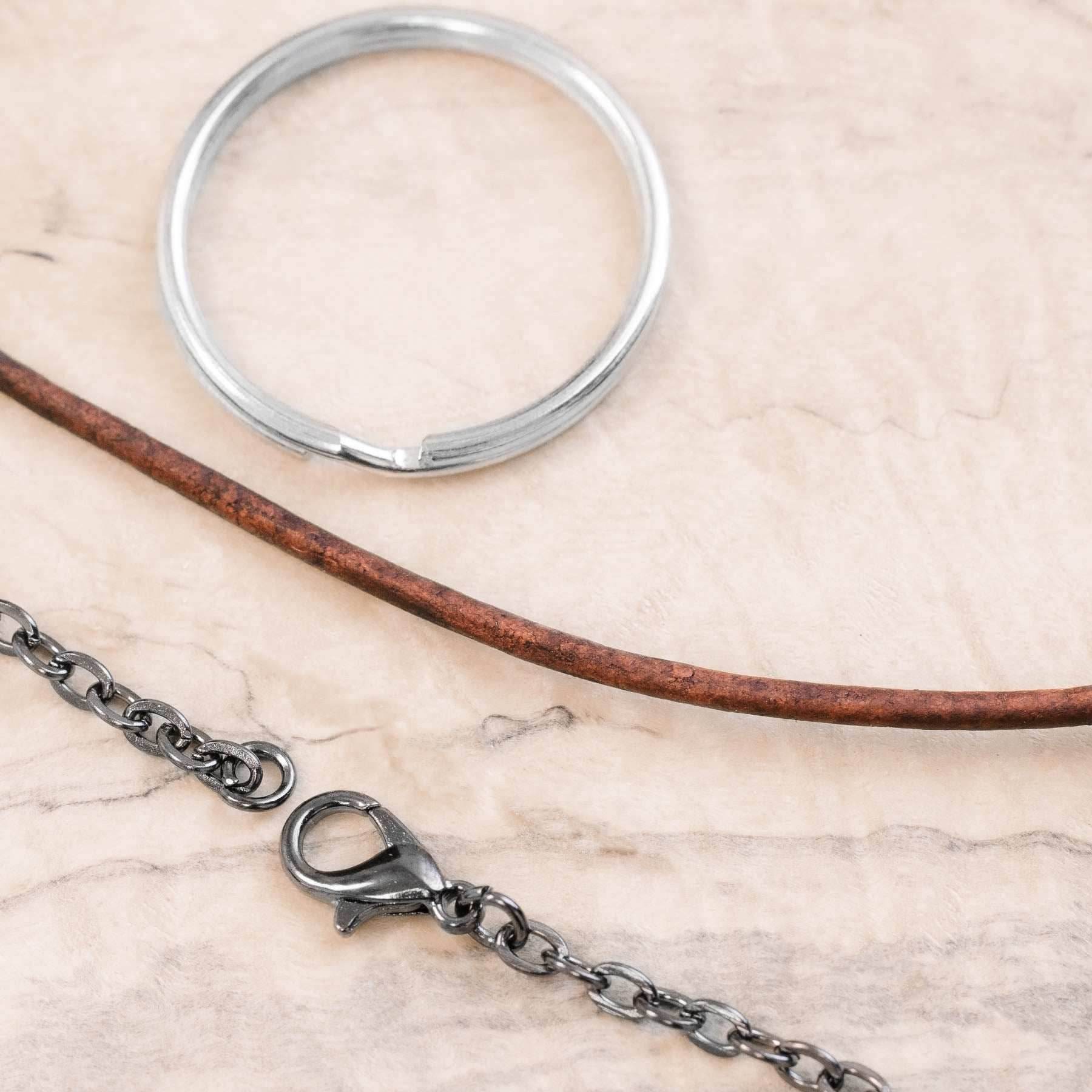Blood Moon Copper Necklace - 1 in / 26 mm Pendant or Charm - Charm only
