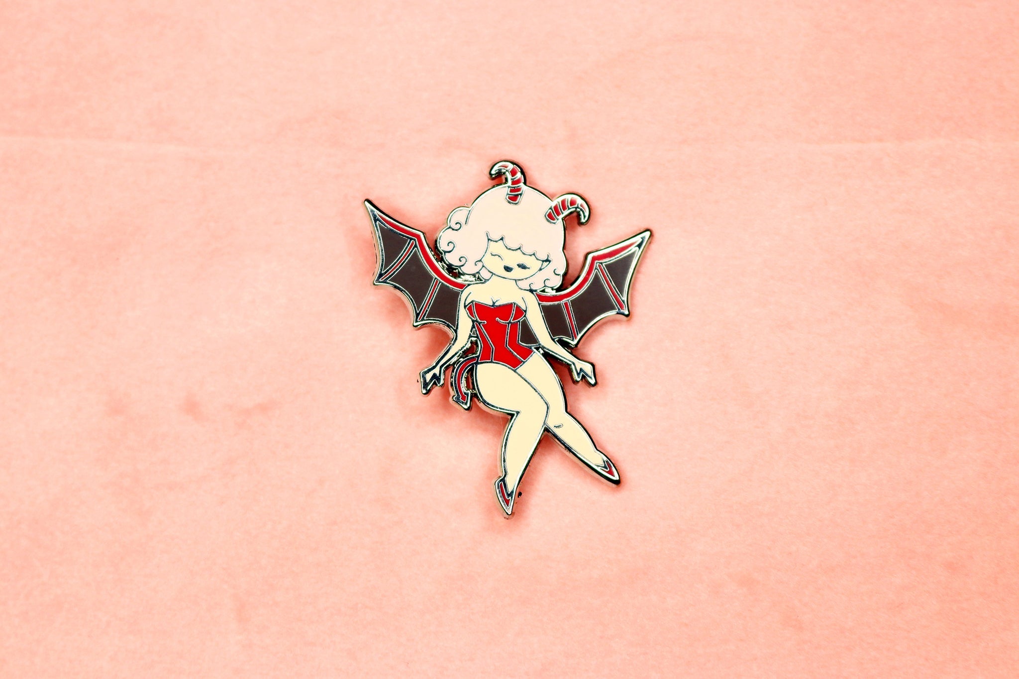 Succubus Monster Girl Hard Enamel Pin