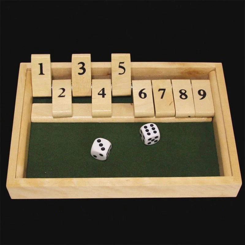 Premium wooden box game | Classic dice board game suitable for families and adults