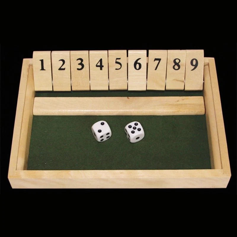 Premium wooden box game | Classic dice board game suitable for families and adults