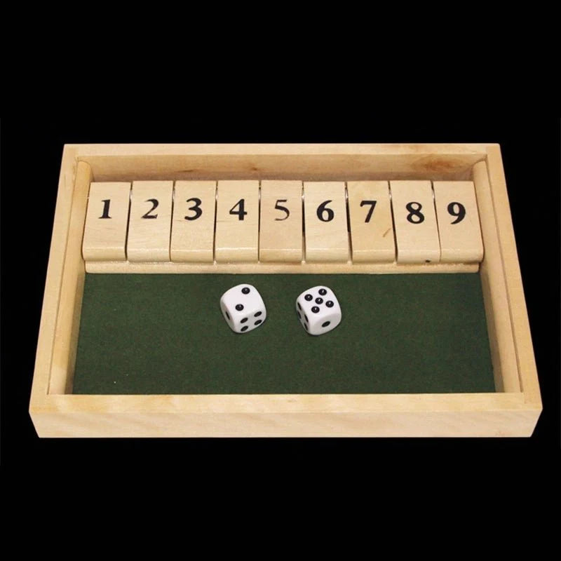 Premium wooden box game | Classic dice board game suitable for families and adults