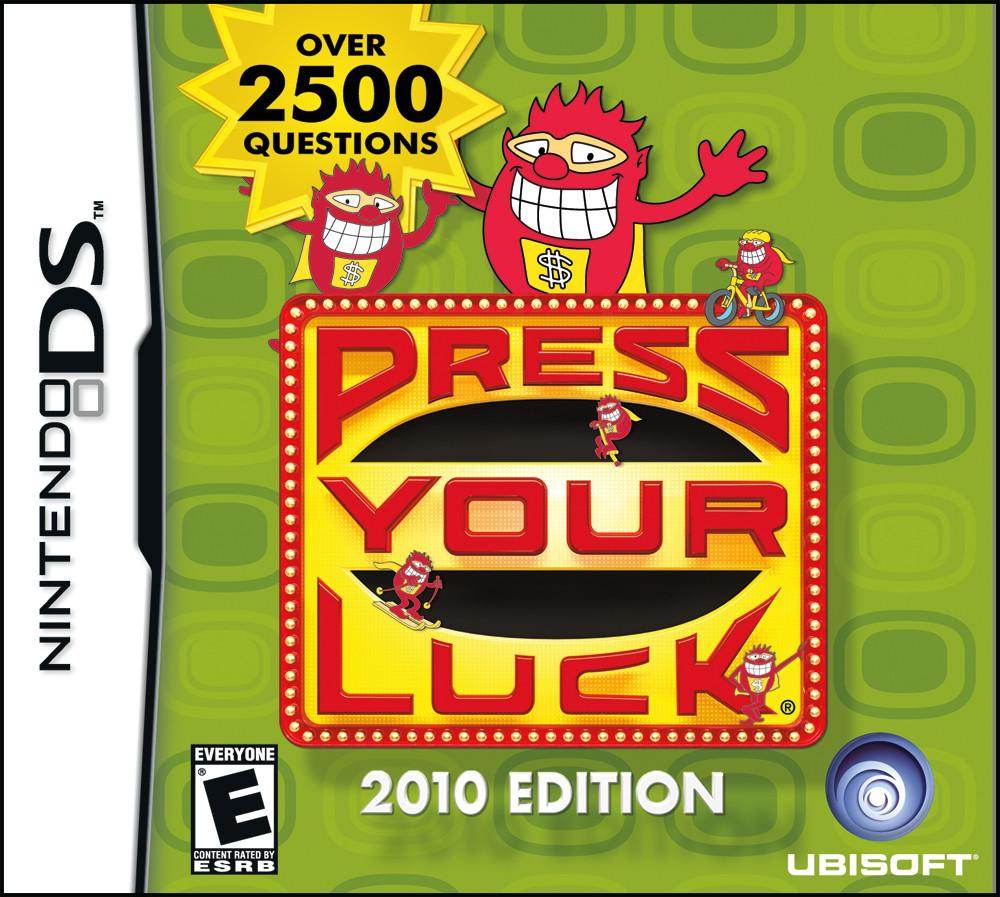 Press Your Luck: 2010 Edition (Nintendo DS) - Game Manual Only