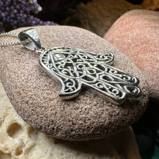 Amory Hamsa Hand Necklace