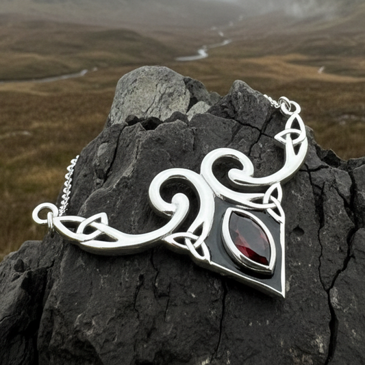 Meegan Trinity Knot Necklace