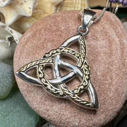 Larina Trinity Knot Necklace