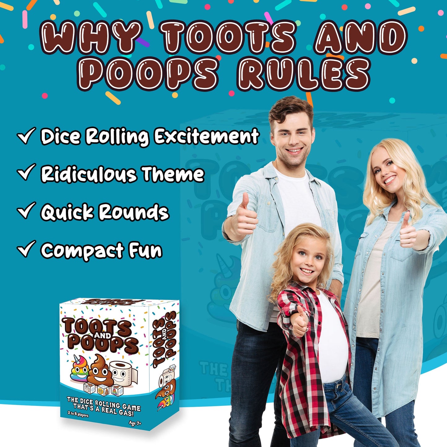 Toots and Poops The Dice Rolling Game Thats A Real Gas