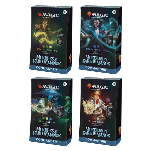 Murders At Karlov Manor Single Commander Deck | Magic