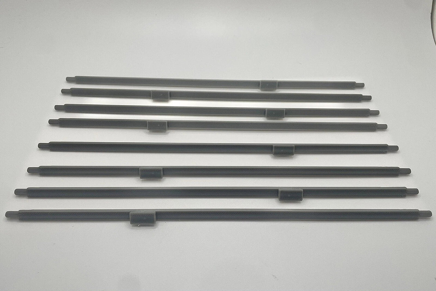 VINTAGE KENNER STAR WARS Y Wing Engine 8X Struts Replacement Part REPRO 1983