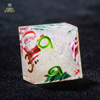 Santa Claus 10-sided resin dice(D10 Dice)