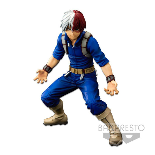 My Hero Academia Banpresto World Figure Colosseum Modeling Academy Super Master Stars Piece The Shoto Todoroki [The Brush] Figure - 