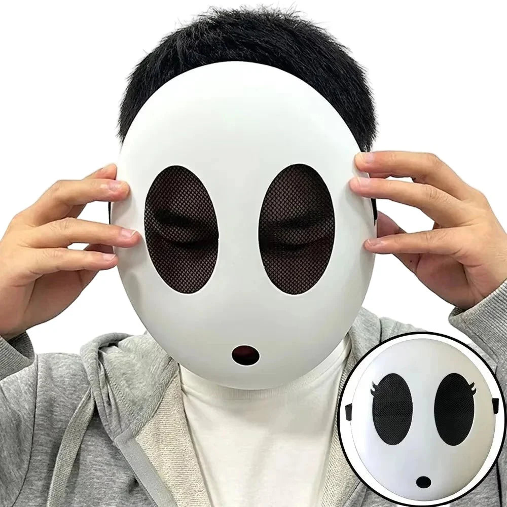 Shy Guy Mask Cosplay | Game Bros Halloween Costume Prop