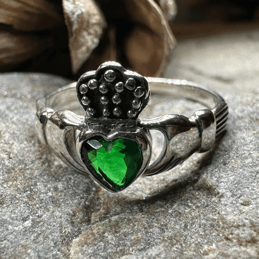 Clarina Claddagh Ring - 6 / Pink