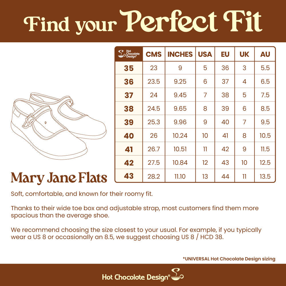 Chocolaticas® Sea Demon Women's Mary Jane Flat
