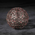 Spherical Pterodactyl 50 mm Blood D100 Metal DND Dice