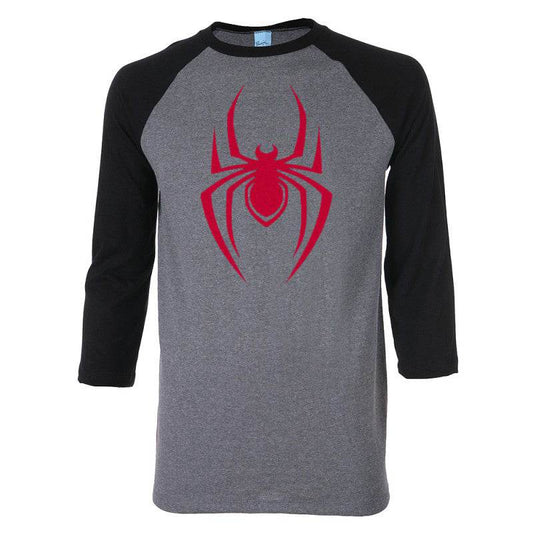 Spider-man Ultimate Symbol Marvel Comics Baseball T-Shirt - S
