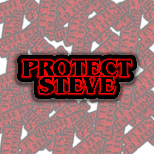 Stranger Things - Protect Steve Sticker - 