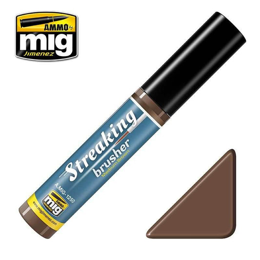 AMMO: Streaking Brusher - Medium Brown - 