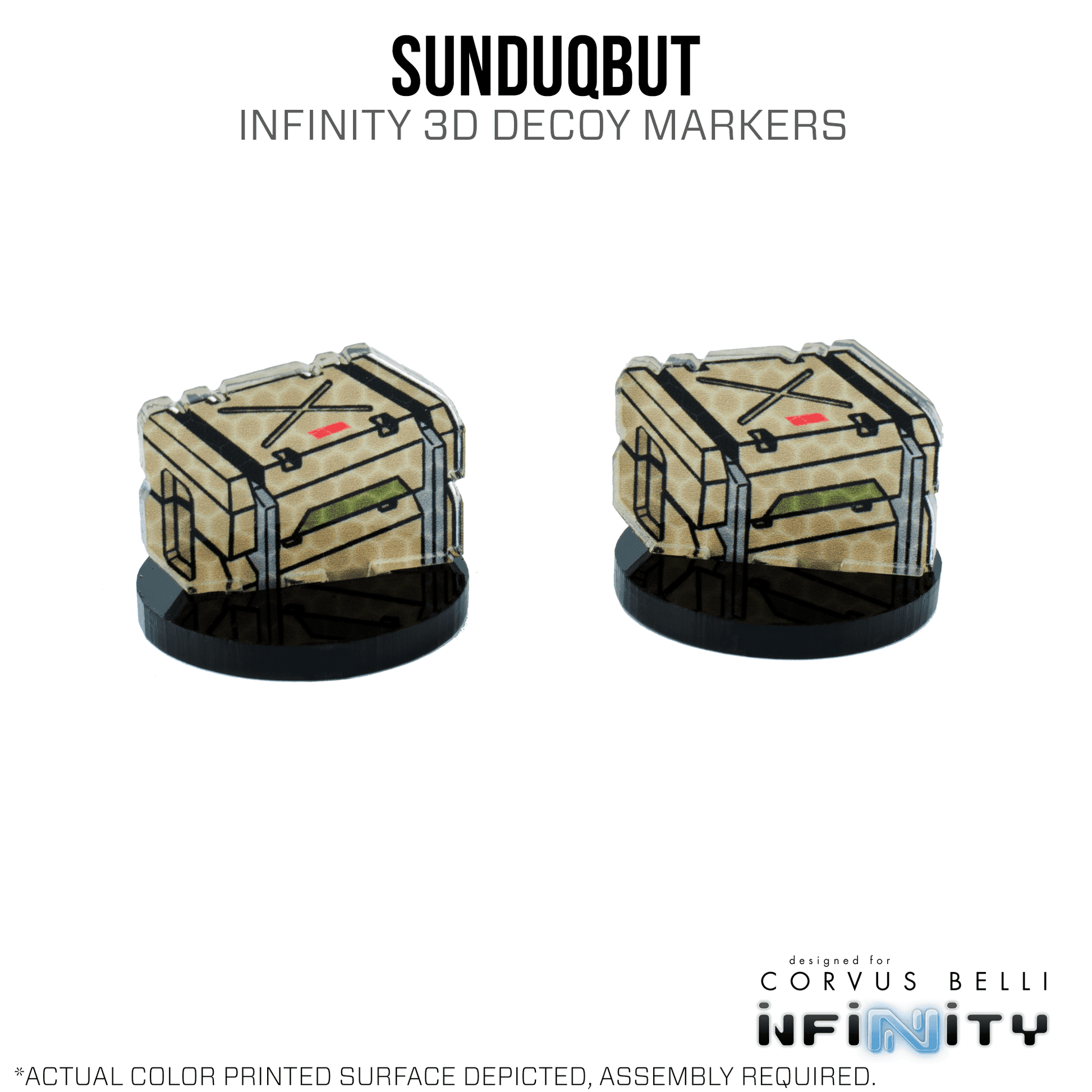 Sunduqbut 3D Decoy Markers - 