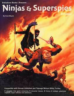 Ninjas and Superspies softcover (revised) - 