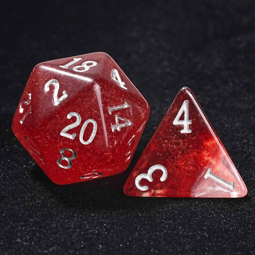 Tavern Brew Liquid Core Resin DND Dice Set
