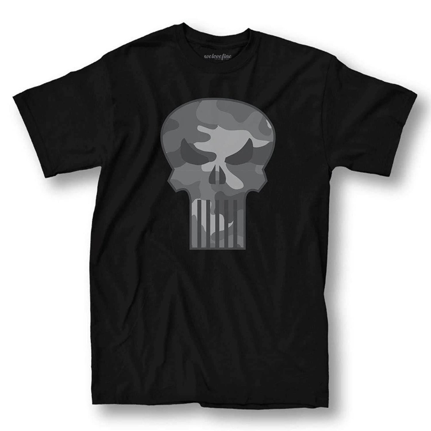 The Punisher Camo Logo T-shirt - XL