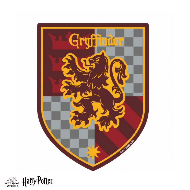 Harry Potter - Gryffindor Crest - House Prides Wooden Jigsaw Puzzle - A4 + Wooden Gift Box