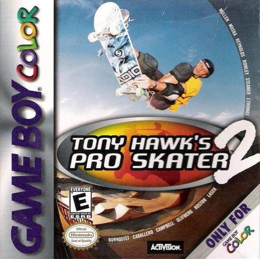 Tony Hawk's Pro Skater 2 (Gameboy Color) - Game Manual Only