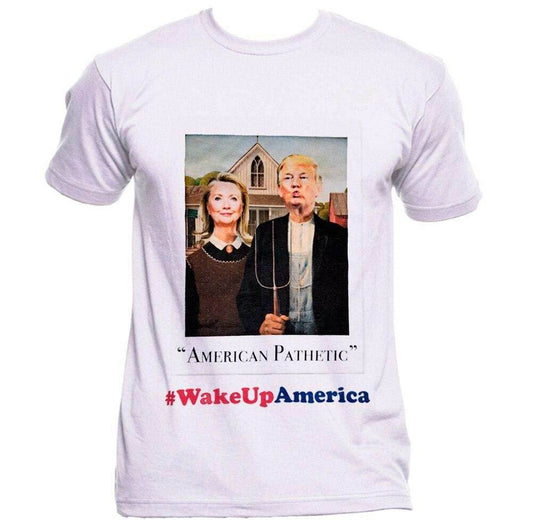 Former President and Past Candidate American Pathetic Portrait T-shirt - S