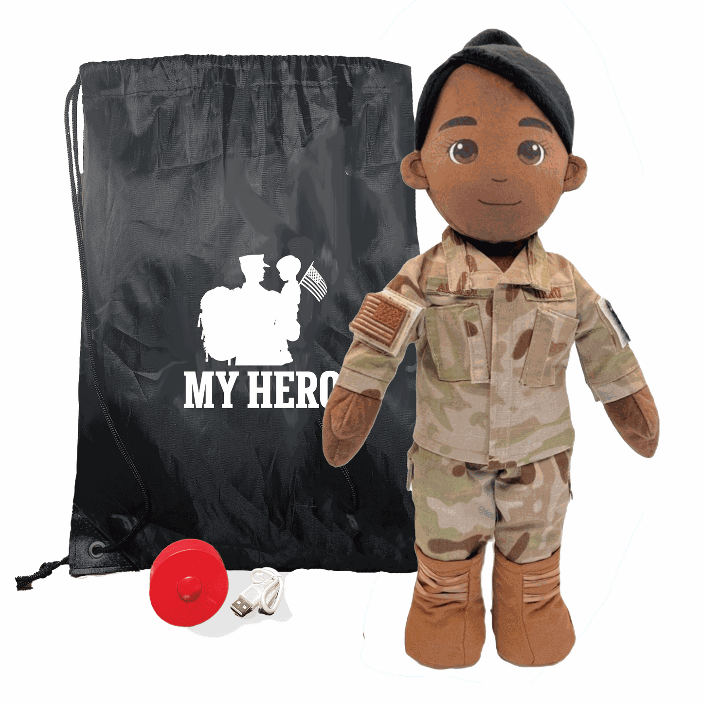 My Hero™ Daddy Doll Air Force | Custom Recordable Plush