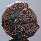 Unique dice spinner DND Death theme metal dice