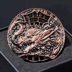 Unique dice spinner DND Death theme metal dice