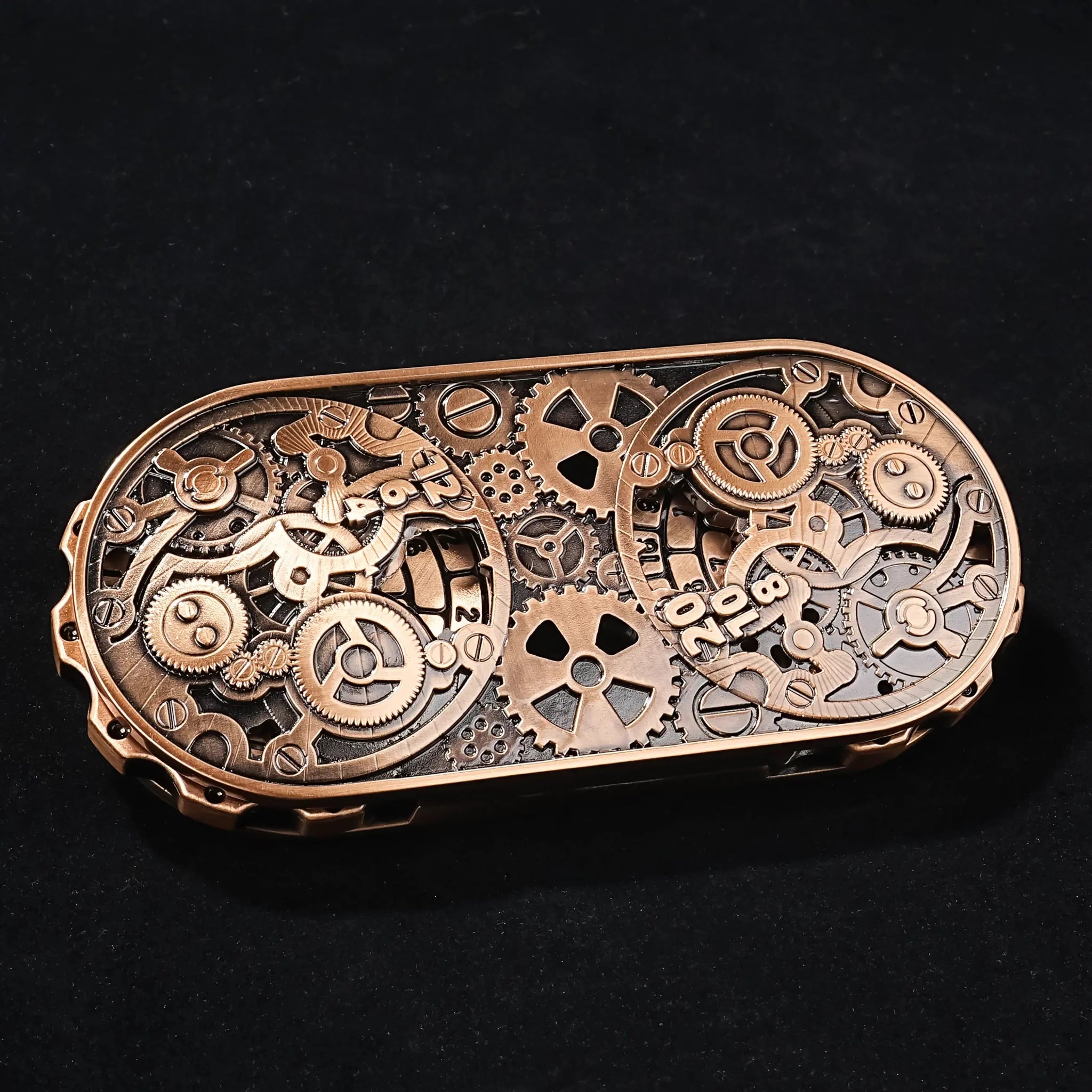 Unique DnD Dice Spinner - Steampunk Metal Gear Dice