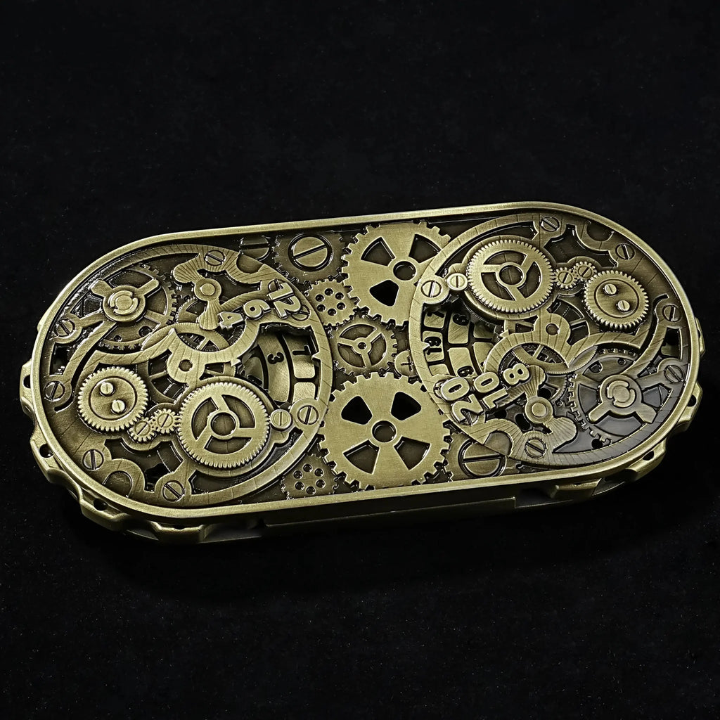Unique DnD Dice Spinner - Steampunk Metal Gear Dice
