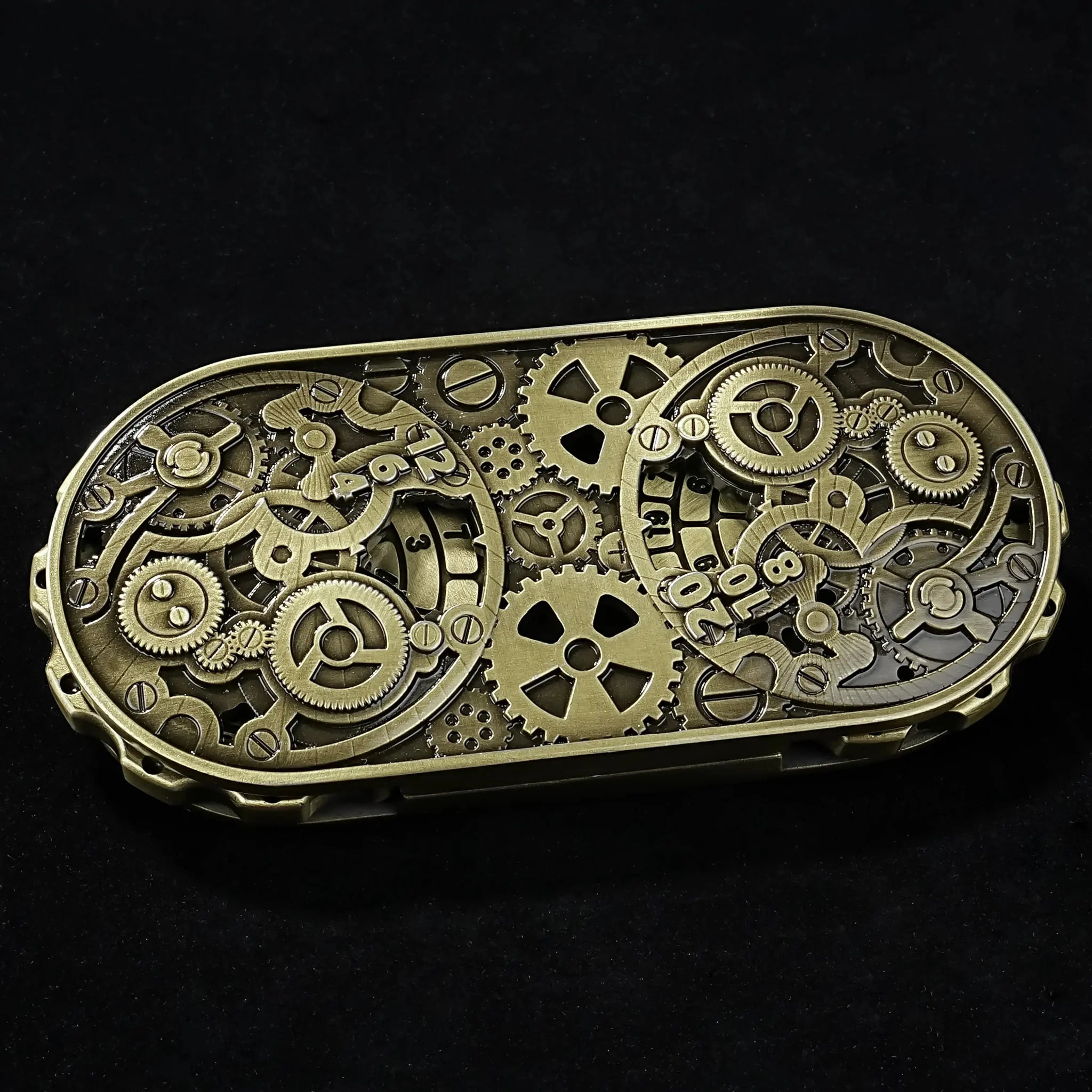 Unique DnD Dice Spinner - Steampunk Metal Gear Dice