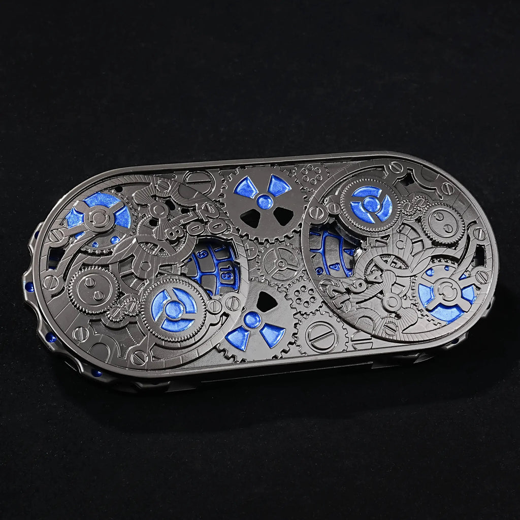 Unique DnD Dice Spinner - Steampunk Metal Gear Dice