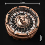 Unique Metal DND Dice Spinner - Spinning Steel Ball D20 Roulette Dice