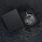 Unique Metal DND Spinning Dice Pocket Watch