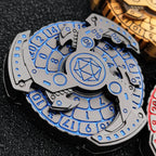 Unique Spinning Dice: 7 in 1 Spinning Gear Mechanical Knife Fidget Spinner Roulette Dice