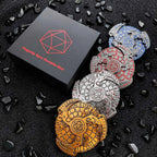 Unique Spinning Dice: 7 in 1 Spinning Gear Mechanical Knife Fidget Spinner Roulette Dice