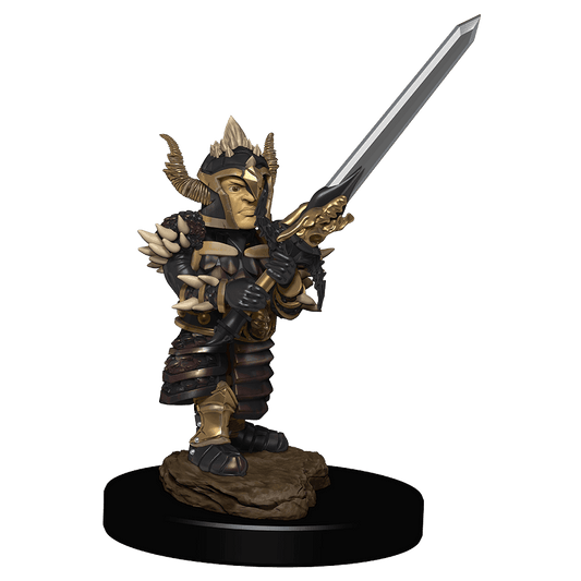 D&D: Icons of the Realms - Halfling Fighter Male - 