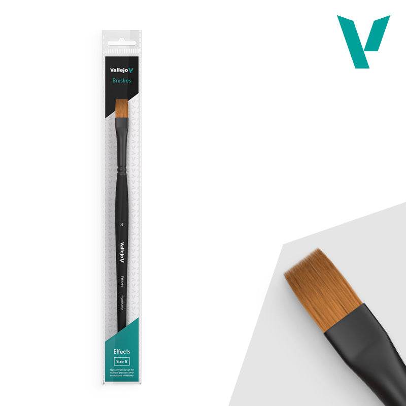 Hobby Brushes: Effects - Synthetic - Size 8 - 