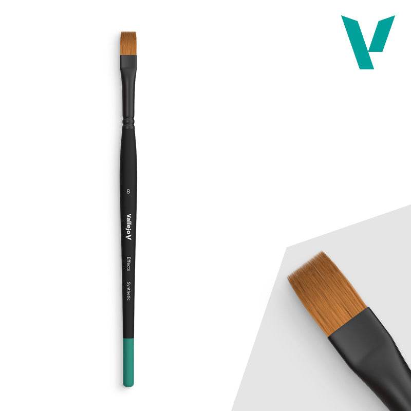Hobby Brushes: Effects - Synthetic - Size 8 - 