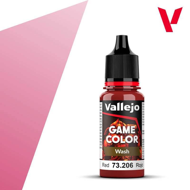 Game Color: Wash - Red - 
