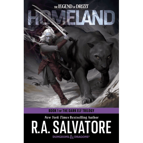 Homeland: Dungeons & Dragons: Book 1 of the Dark Elf Trilogy - Paperback - 